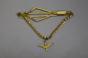 US Army Aviaition Tie Clasp - Brass - Used