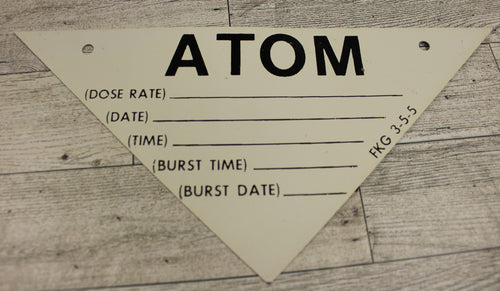 Warning Sign - Bio, Atom, or Gas - You Choose
