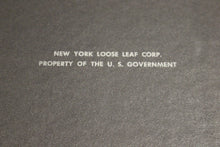 Load image into Gallery viewer, New York Loose Leaf Corp 3 Ring Binder - US Government - Black - Width: 1.5&quot;