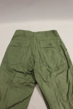 Load image into Gallery viewer, US Army Men&#39;s Utility Cotton Sateen Trousers Pants - 30x35 - 8405-782-3169 -Used