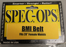 Load image into Gallery viewer, Spec-Ops BMI Belt - Female - 28" Waist - Sand Tan - New