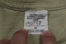 Load image into Gallery viewer, Campbellsville Sand Crew Neck Short Sleeve T-Shirt - Medium - Used