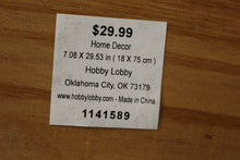 Load image into Gallery viewer, Hobby Lobby Farmhouse Arrow Decor Wall Hanging Sign - 7.08&quot; x 29.53&quot; - Used