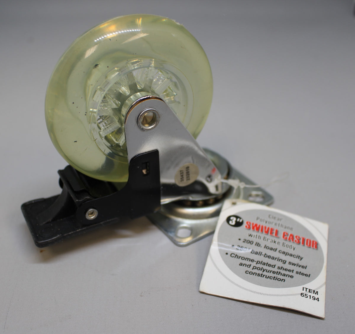 Harbor Freight 3" Swivel Caster 200 lb. load capacity New