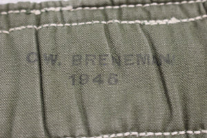 WWII 1945 C.W. Breneman Equipment Shoulder Pads - Set of 2 - Used
