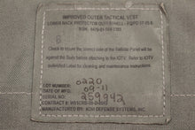 Load image into Gallery viewer, Improved Outer Tactical Vest Lower Back Protector with Insert - ACU