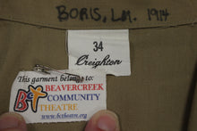 Load image into Gallery viewer, US Navy Creighton Womens Khaki Official Uniform Shirt -Size: 24 - Used