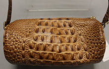 Load image into Gallery viewer, Brahmin Billie Barrel Style Shoulder Bag Purse - Cinnamon Alden Road - Leather