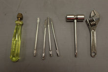 Load image into Gallery viewer, Vintage Advertising Pocket Tool Kit - Multi Tool Set - Wrench Screwdriver