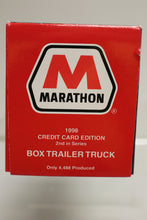 Load image into Gallery viewer, Taylor Trucks 1998 Marathon Box Trailer Truck - 1/32 scale - New