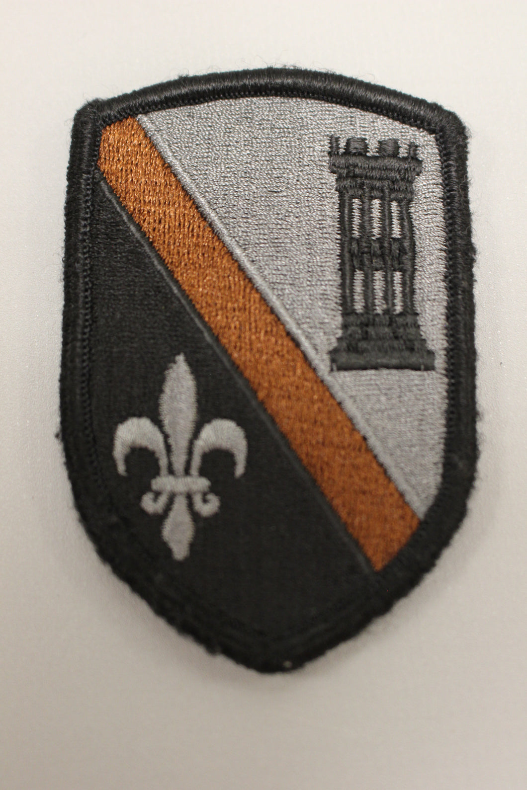 US Army 225th Engineer Brigade Patch - Hook Backing - Used