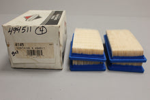 Load image into Gallery viewer, Briggs and Stratton 494511 Air Filter - Set of 4 -New