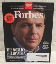 Load image into Gallery viewer, Forbes The World&#39;s Billionaires Magazine - Top Wealth Advisors 2024