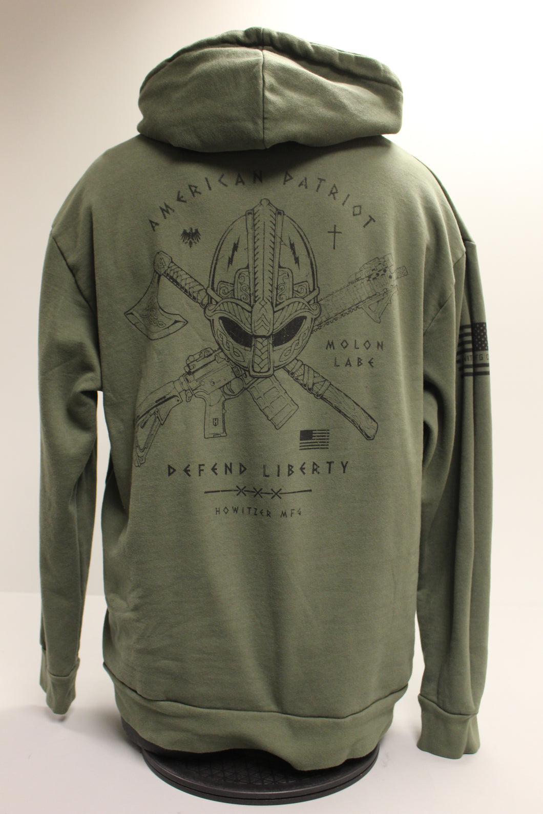 American Patriot Defent Liberty Howitzer Mfg Hoodie - Large - Used