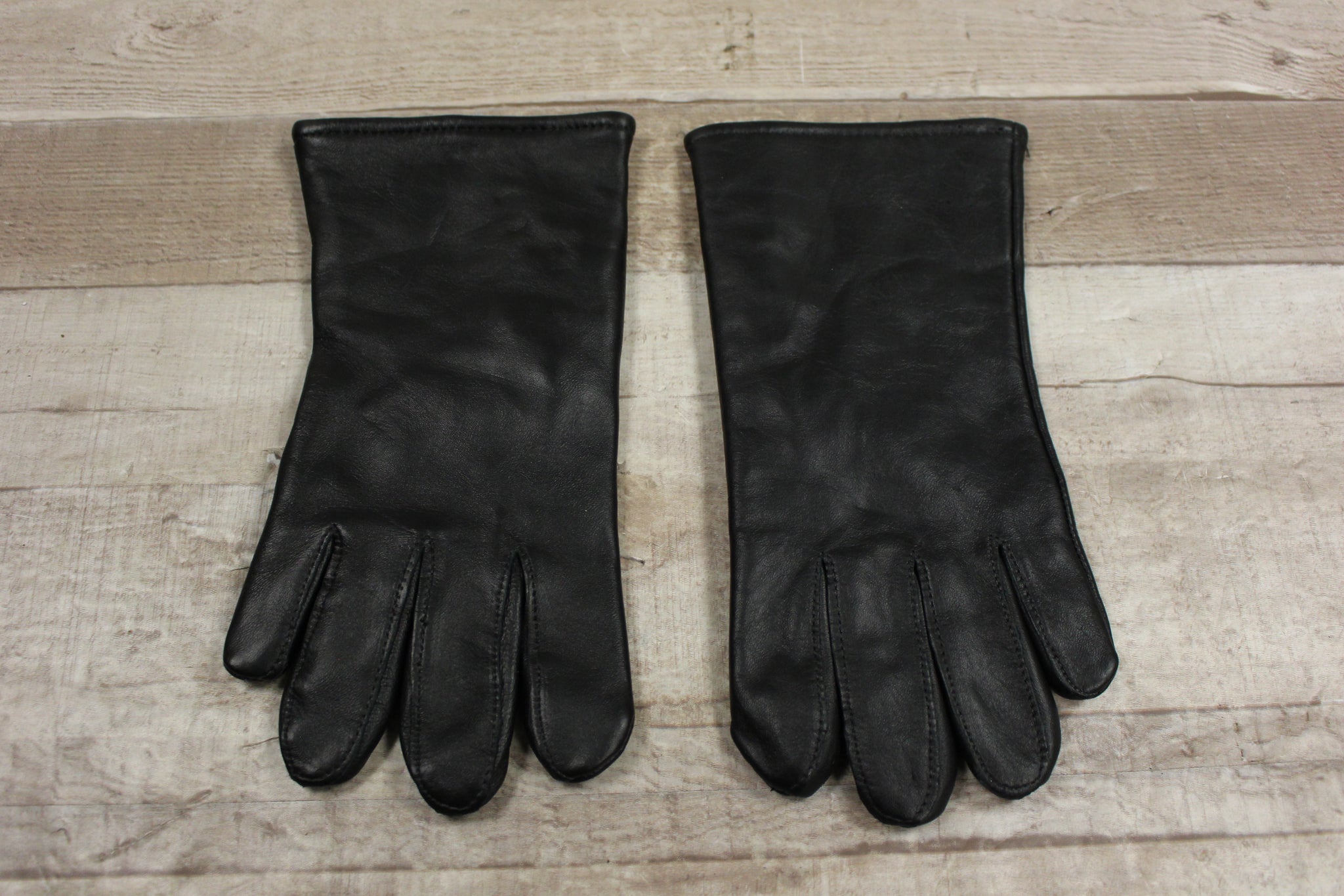 Unisex Black Leather Dress Gloves - Size: 10 - 8440-01-224-0507 - New ...