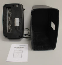 Load image into Gallery viewer, Locksworth 8-Sheet Micro Cut Paper Shredder - AZ1687 - Black - Used