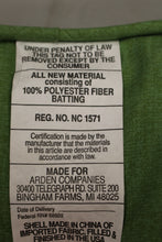 Load image into Gallery viewer, Outdoor Patio Welted Bench Settee Cushion - Green - 40.5&quot; x 18&quot; - Used