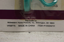 Load image into Gallery viewer, Nevco Magnetic Hooks - Set of 6 - Aqua - New