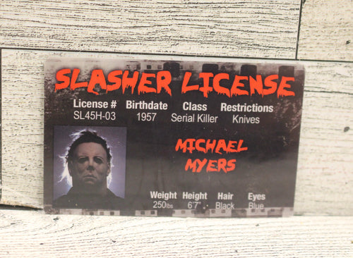 Michael Myers Slasher License