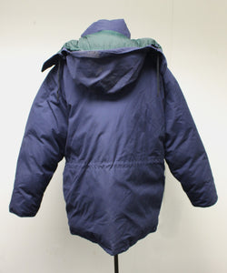 Eddie Bauer Ridge Line Puffer Winter Jacket Coat - Large - Blue - Used