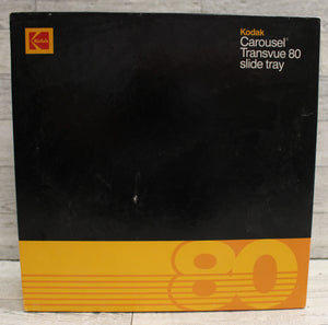 Kodak Carousel Transvue 80 Slide Tray in Original Box - Used