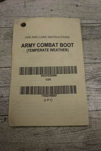 McRae Temperate Weather Boots - 8430-01-632-5898 - Size: 10R - New