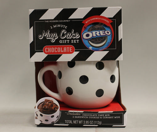 Oreo Mug Cake Gift Set - Chocolate - New