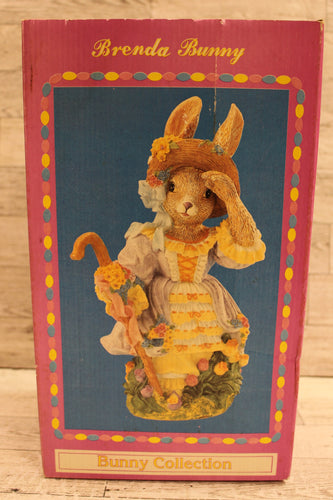 Vintage World Bazaars Brenda Bunny Figurine -12