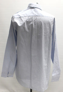 US Air Force AF Men's Dress Blue Long Sleeve Shirt - Size: 16 x 38 - Used