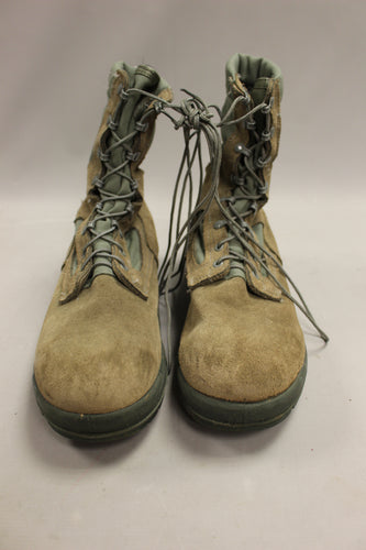 US Military Belleville AFTW Tactical Boot - Size: 11.5 W - Sage Green - Used
