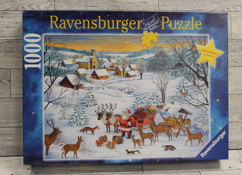 Ravensburger White Christmas Puzzle - 1000 Piece - 20x27
