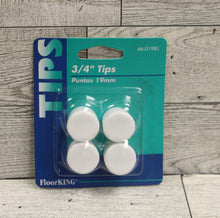 Load image into Gallery viewer, FloorKing 3/4&quot; Furniture Leg Tips - 46-01981 - New