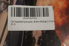 Load image into Gallery viewer, Retro 1964 Thunderbird Sports Poster Metal Sign - 12&quot; x 8&quot; New