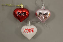 Load image into Gallery viewer, Valentine's Tree 2" Heart Shaped Ornaments - Set of 23 - New