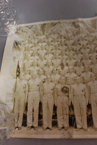 WWII US Army Panoramic Group Photograph Picture