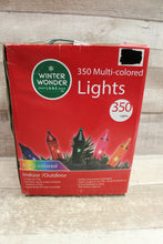 Load image into Gallery viewer, Winter Wonder Lane Christmas Holiday 350 Multi-Colored Light Strip -Used