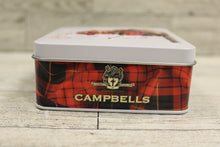 Load image into Gallery viewer, Campbells Scotland Collectible Cookie Tin - Cat with Kilt - Tin Only - Used