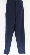 Load image into Gallery viewer, Air Force Men's Mess Dress Pants with Dark Blue Stripe - Hemmed - Size: 36 -Used