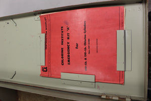 Chlorine Institute Emergency Kit "A" for 100 & 150 lb Cylinders Box Case