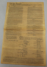 Load image into Gallery viewer, 4 Documents of Freedom - Reproductions - Declaration, Constitution, Bill of Righ