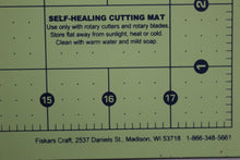 Load image into Gallery viewer, Fiskars Self-Healing Cutting Mat - 25" x 19" - Used