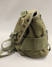 Load image into Gallery viewer, Vintage Vietnam M1956 Canvas Combat Field Butt Pack Waist Pack - Used