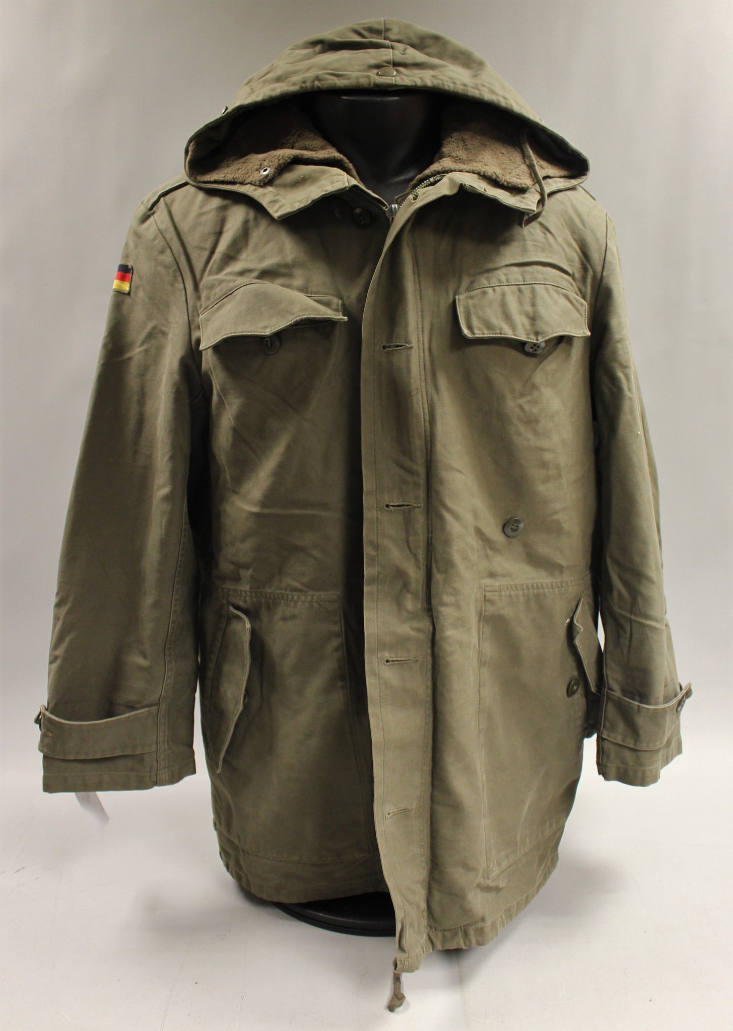 1980s Feuchter Ringelai Germany Army Lined Parka Jacket - Various