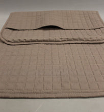 Load image into Gallery viewer, Set of 2 Southshore Linens Quilted Pillow Sham Covers - Gray - King - Used