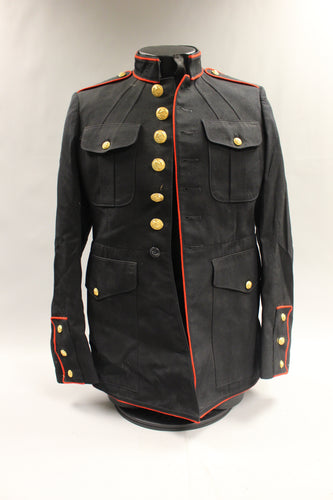USMC Marine Corps Service Uniform Dress Coat - 40R - 8405-01-512-3176 - Used