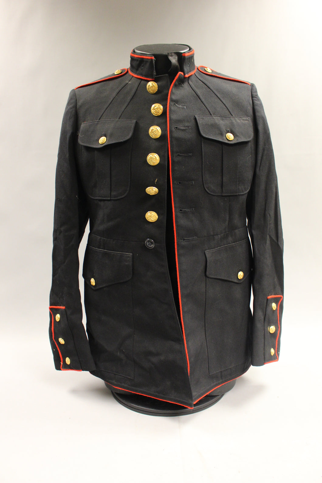 USMC Marine Corps Service Uniform Dress Coat - 40R - 8405-01-512-3176 - Used