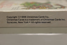 Load image into Gallery viewer, Vintage 1986 Christmas Cards - Christmas Themed - New