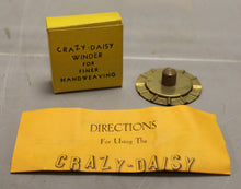 Load image into Gallery viewer, Crazy-Daisy Winder for Finer Handweaving with Instructions and Box - Used