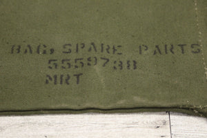 Vietnam Era Spare Parts Bag - Heany Canvas - OD Green - Used