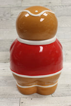 Load image into Gallery viewer, Susan Winget Gingerbread Man Cookie Jar - Certified International - New